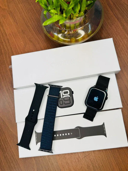  Apple Logo Watch Series 10 (With Free Nylon Straps)