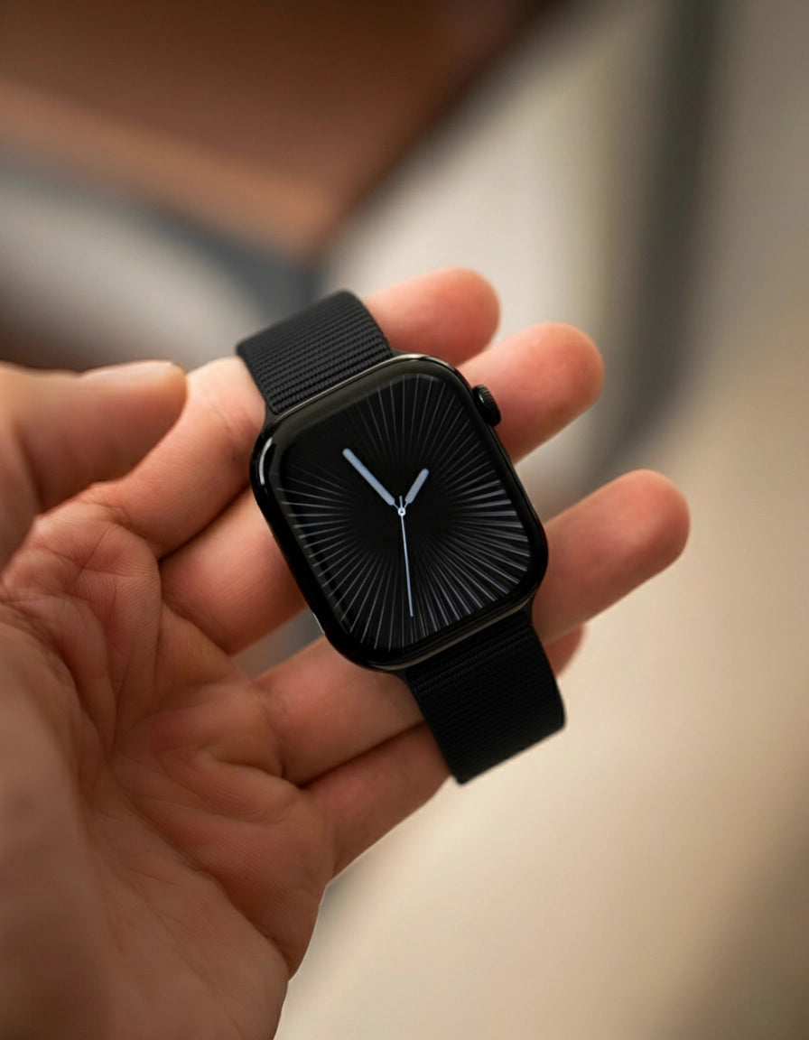 Apple logo Series 10 Watch (free nylon straps)