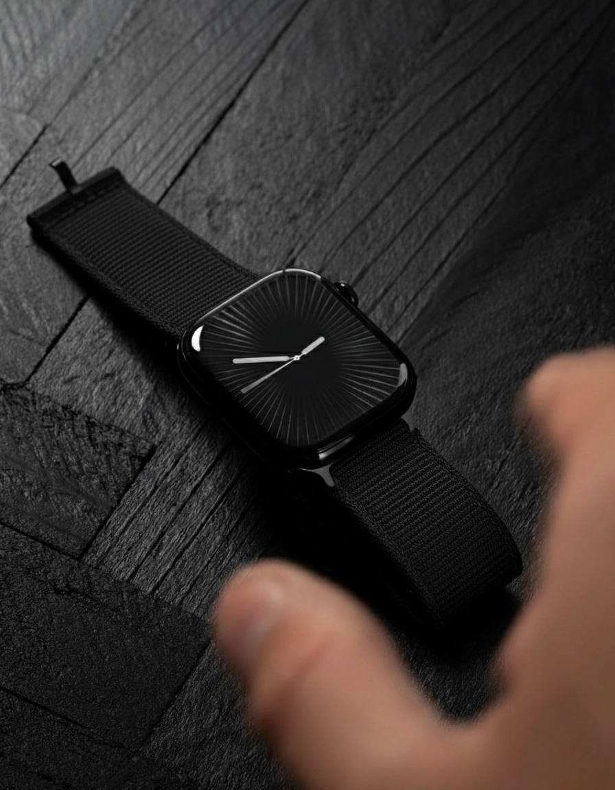 Apple logo Series 10 Watch (free nylon straps)