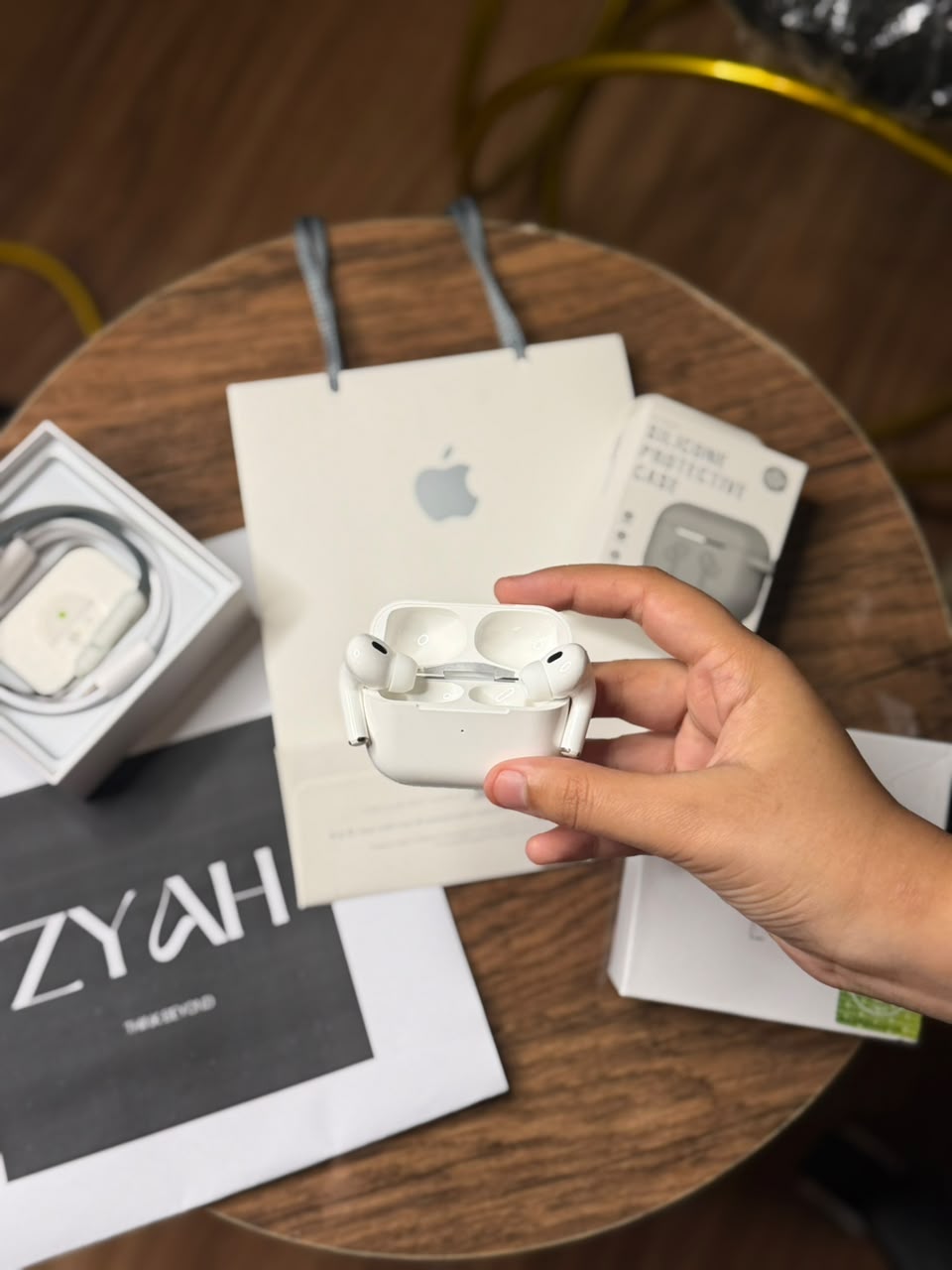 AirPods Pro (2nd Generation) Buzzer Edition - ANC with Free Case and Apple Bag